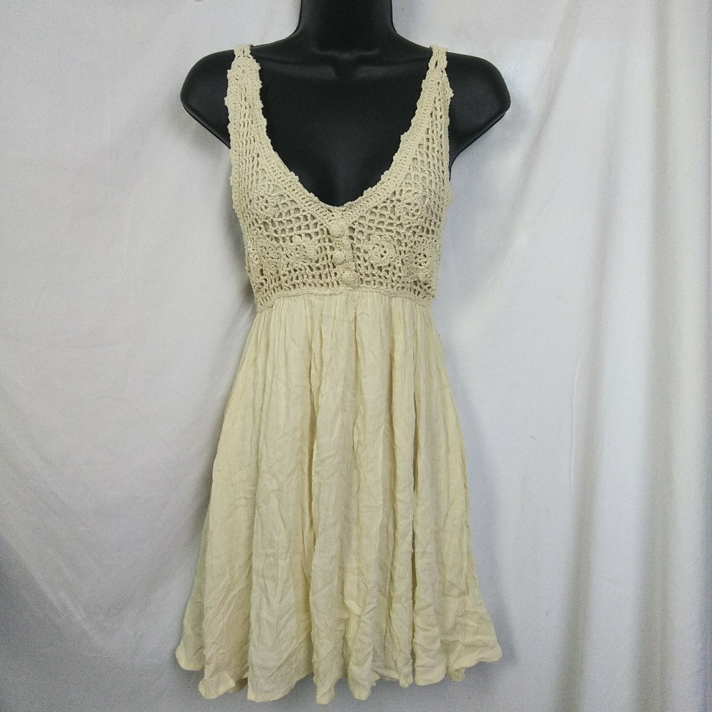 Illa Illa Crochet Top Dress